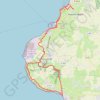 Itinéraire Randonnée Siouville dans la Manche, distance, dénivelé, altitude, carte, profil, trace GPS