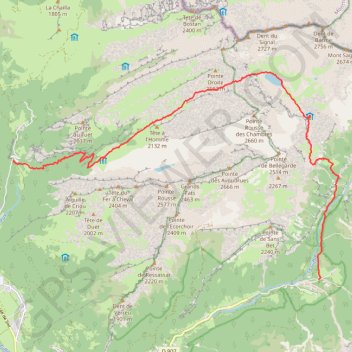 Itinéraire Vogealle et Folly, distance, dénivelé, altitude, carte, profil, trace GPS