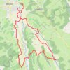 Itinéraire Sur les coteaux et vignobles de Monein, distance, dénivelé, altitude, carte, profil, trace GPS