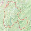 Itinéraire Tour du Jura à vélo sportif - Lons-le-Saunier, distance, dénivelé, altitude, carte, profil, trace GPS