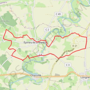 Itinéraire track, distance, dénivelé, altitude, carte, profil, trace GPS