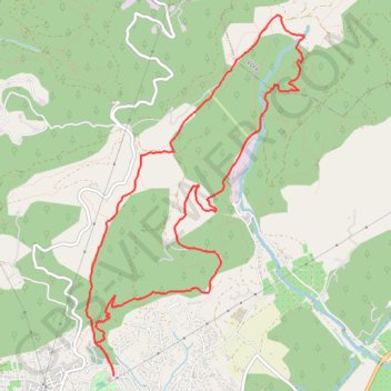 Itinéraire Manosque - Du Pain de Sucre au Pigeonnier de Montaigu, distance, dénivelé, altitude, carte, profil, trace GPS