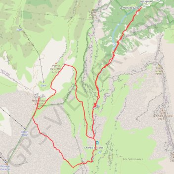 Itinéraire Tête Pelouse, distance, dénivelé, altitude, carte, profil, trace GPS