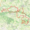 Itinéraire Rando d'Aunay, distance, dénivelé, altitude, carte, profil, trace GPS
