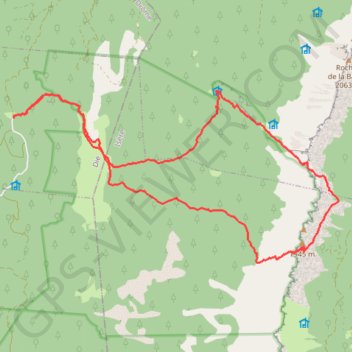 Itinéraire La Chapelle-en-Vercors Cyclisme, distance, dénivelé, altitude, carte, profil, trace GPS