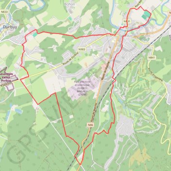 Itinéraire Barvaux, distance, dénivelé, altitude, carte, profil, trace GPS