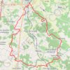 Itinéraire Pons VTT 2, distance, dénivelé, altitude, carte, profil, trace GPS