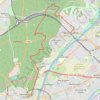 Itinéraire Les châteaux dans la forêt de Saint-Germain, distance, dénivelé, altitude, carte, profil, trace GPS