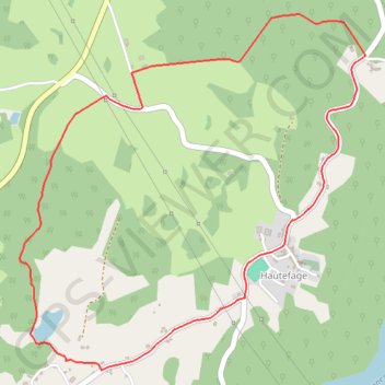 Itinéraire Vers la Maronne - Hautefage, distance, dénivelé, altitude, carte, profil, trace GPS