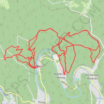 Itinéraire Semoy Enduro MTB, distance, dénivelé, altitude, carte, profil, trace GPS