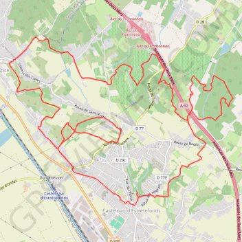 Itinéraire Épicurienne 2024, distance, dénivelé, altitude, carte, profil, trace GPS