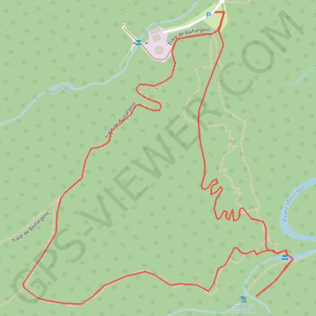 Itinéraire 🚶 Trace du Saut des Trois Cornes, distance, dénivelé, altitude, carte, profil, trace GPS