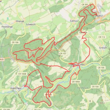 Itinéraire Parcours VTT, distance, dénivelé, altitude, carte, profil, trace GPS