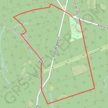 Itinéraire Balade dans les Bois de la Vecquée, distance, dénivelé, altitude, carte, profil, trace GPS