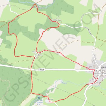 Itinéraire Le Grand Huit, distance, dénivelé, altitude, carte, profil, trace GPS