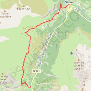 Itinéraire Traversée du plateau de Saugué, distance, dénivelé, altitude, carte, profil, trace GPS