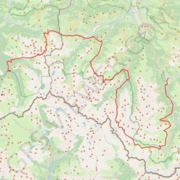 Itinéraire NewTrack, distance, dénivelé, altitude, carte, profil, trace GPS