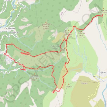 Itinéraire La cime de Roccassièra, distance, dénivelé, altitude, carte, profil, trace GPS
