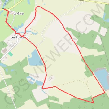 Itinéraire Les Pointards, distance, dénivelé, altitude, carte, profil, trace GPS