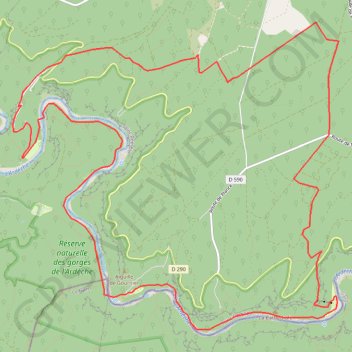 Itinéraire Cirque de Gaud, distance, dénivelé, altitude, carte, profil, trace GPS