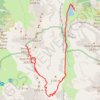 Itinéraire Le Pimené par la vallée d'Estaubé - Gèbre, distance, dénivelé, altitude, carte, profil, trace GPS