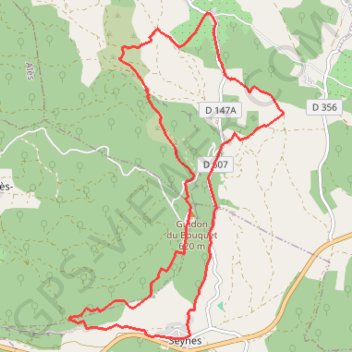 Itinéraire Tour du mont bouquet, distance, dénivelé, altitude, carte, profil, trace GPS