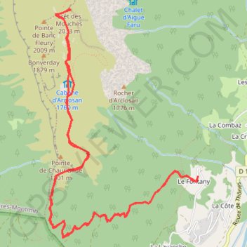 Itinéraire 4pebZ, distance, dénivelé, altitude, carte, profil, trace GPS