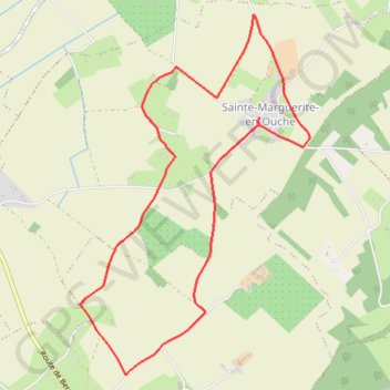Itinéraire Circuit des Bouleaux - Sainte-Marguerite-en-Ouche, distance, dénivelé, altitude, carte, profil, trace GPS