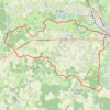 Itinéraire Balade en Bresse Louhannaise, distance, dénivelé, altitude, carte, profil, trace GPS