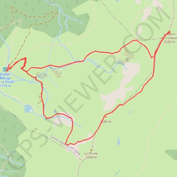 Itinéraire Ligne de crete dent du corbeau, distance, dénivelé, altitude, carte, profil, trace GPS