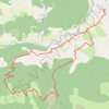 Itinéraire Lachau - les Chanaux, distance, dénivelé, altitude, carte, profil, trace GPS