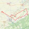 Itinéraire Velo Caching - Montagne Noire, distance, dénivelé, altitude, carte, profil, trace GPS