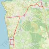 Itinéraire Défilés Motos Fête de la moto Créances, distance, dénivelé, altitude, carte, profil, trace GPS