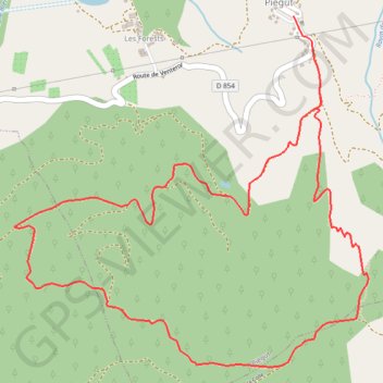 Itinéraire La crête de la Colle, distance, dénivelé, altitude, carte, profil, trace GPS