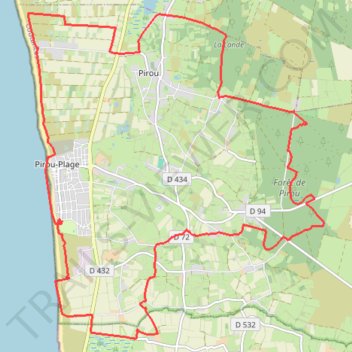Itinéraire 3 - 23km - 2025 - GPX, distance, dénivelé, altitude, carte, profil, trace GPS