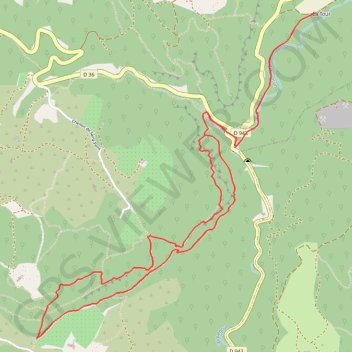 Itinéraire Combe de Lourmarin, distance, dénivelé, altitude, carte, profil, trace GPS