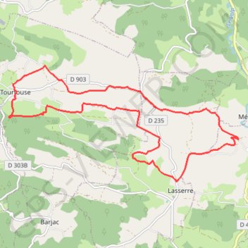Itinéraire Sentier de Naudot et Guillou, distance, dénivelé, altitude, carte, profil, trace GPS