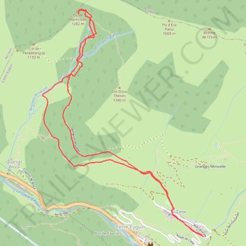 Itinéraire Pic Narbissat depuis Cette, distance, dénivelé, altitude, carte, profil, trace GPS