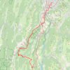 Itinéraire Monestier de Clermont - Grenoble, distance, dénivelé, altitude, carte, profil, trace GPS