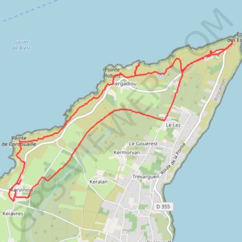 Itinéraire Pointe des Espagnols, distance, dénivelé, altitude, carte, profil, trace GPS