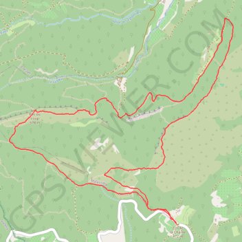 Itinéraire 2024-12-03_093211, distance, dénivelé, altitude, carte, profil, trace GPS