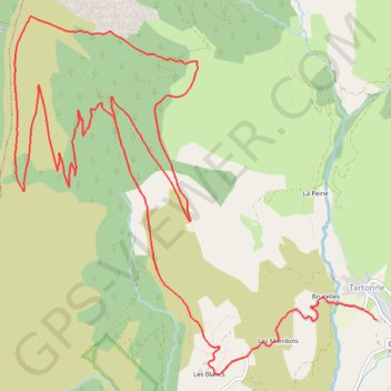 Itinéraire Le Pas de la Faye, distance, dénivelé, altitude, carte, profil, trace GPS