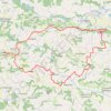 Itinéraire Tour de la Haute Chalosse (Landes) (2020), distance, dénivelé, altitude, carte, profil, trace GPS