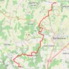 Itinéraire T24.1-La Roche à Lamérac, distance, dénivelé, altitude, carte, profil, trace GPS