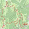 Itinéraire Rando dans le Bugey, distance, dénivelé, altitude, carte, profil, trace GPS