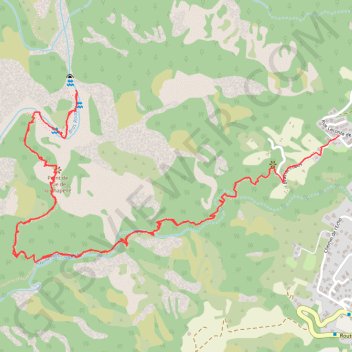 Itinéraire La Chapelle au départ de Cilaos, distance, dénivelé, altitude, carte, profil, trace GPS