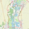 Itinéraire Les garennes, distance, dénivelé, altitude, carte, profil, trace GPS