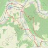 Itinéraire Vallée du Surmelin, distance, dénivelé, altitude, carte, profil, trace GPS