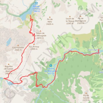 Itinéraire Trek-J3-G2, distance, dénivelé, altitude, carte, profil, trace GPS