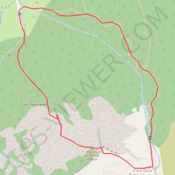 Itinéraire Aiguille de Pertuis, distance, dénivelé, altitude, carte, profil, trace GPS